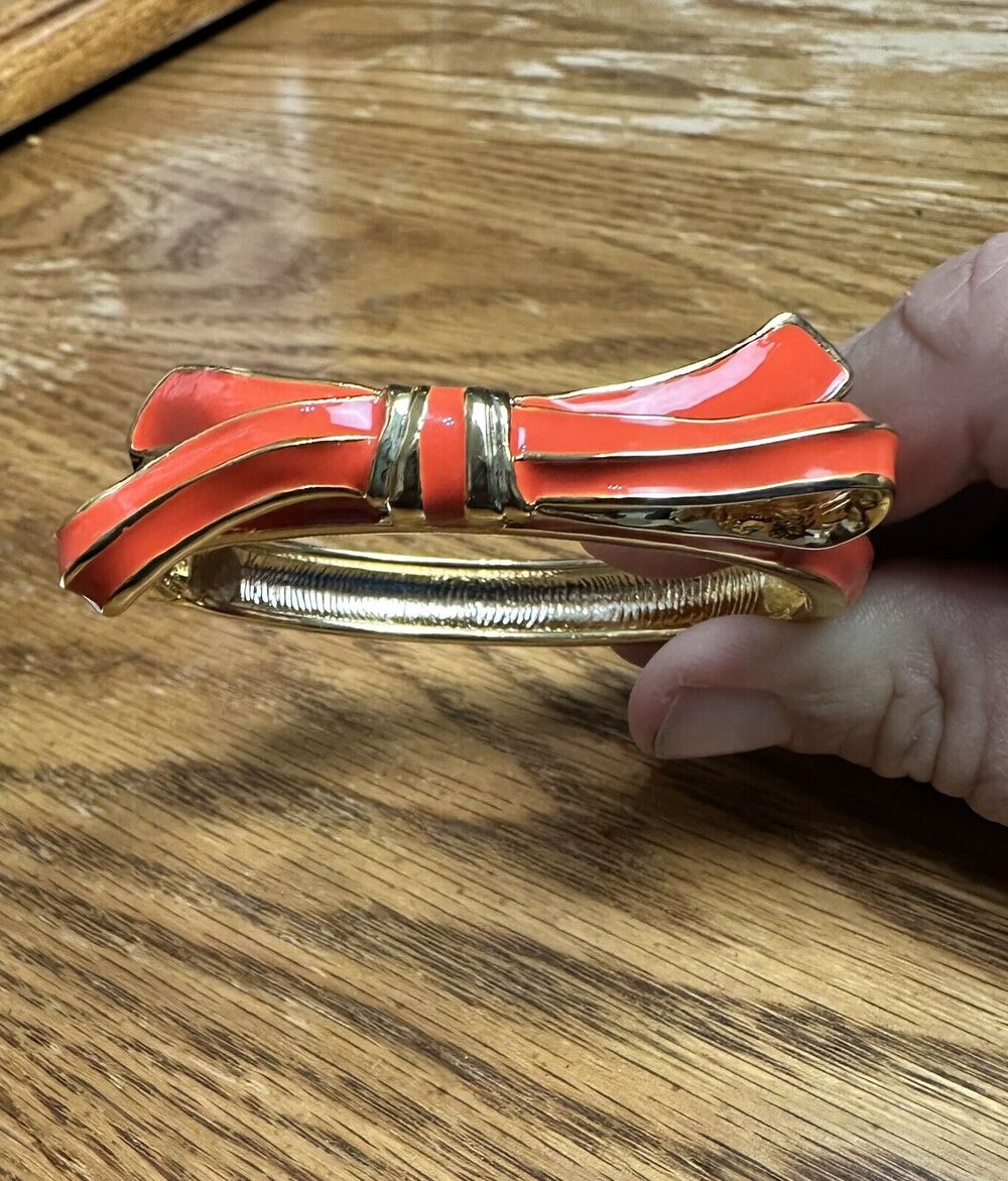 Sequin Nordstrom Multicolor Gold Tone Statement Enamel Bangle Bracelet #185